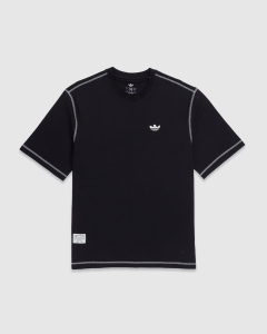 Adidas Heavyweight Shmoo T-Shirt Black/Contrast Stitch