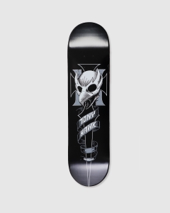 Birdhouse Crest Black Deck Tony Hawk