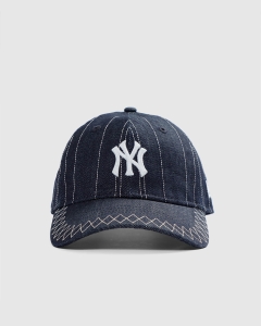 New Era 920 New York Yankees Denim Embroidery Strapback Navy