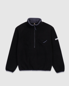 thisisneverthat Half Zip Fleece Pullover Black