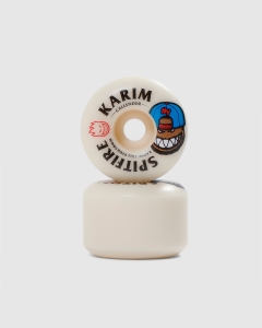 Spitfire Formula 4 97D Karim Callender Burn Squad Radial Full Wheels Natural