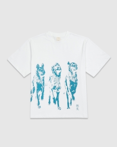 Smile and Wave Run Free T-Shirt White