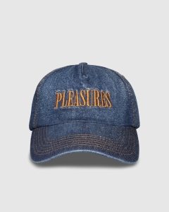 Pleasures Now Zig Zag Denim Strapback Indigo