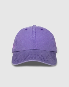 Pleasures Now Scrawl Polo Strapback Eggplant
