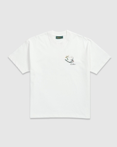 Walker Post Round T-Shirt White