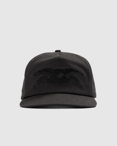Antihero Basic Eagle Snapback Black/Black