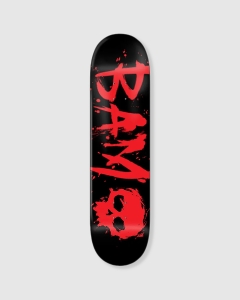 Zero x Bam Margera Blood Skull Deck Black/Red
