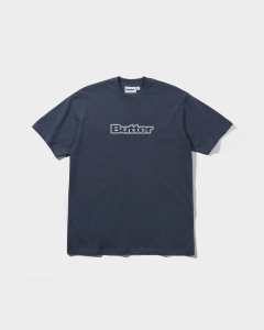 Butter Goods Radiant Logo T-Shirt Slate