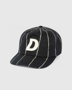 Dime Pinstriped Worker Strapback Black