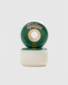 Spitfire Formula 4 99D Venom Script Conical Full Wheels Natural/Green
