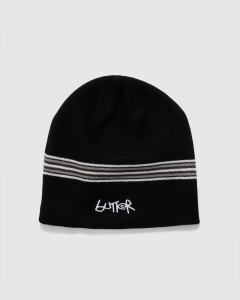Butter Goods Pier Skully Beanie Black