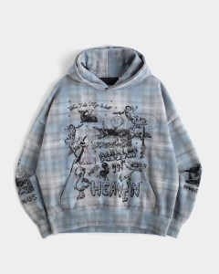 Jungles Already In Heaven Plaid PO Hood Tartan