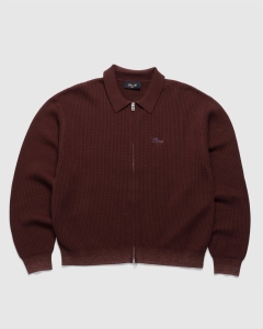 Dime Double Zip Knit Wine