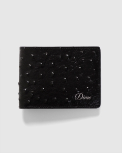 Dime Fauxstitch Wallet Black