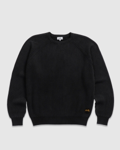 Stan Ray Cable Knit Sweater Black