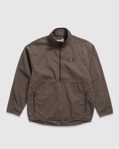 thisisneverthat Piping Easy 1/4 Zip Pullover Stone
