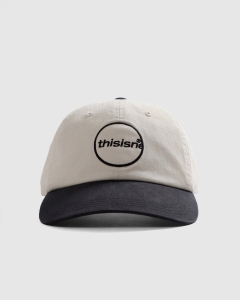 thisisneverthat C-Logo Patch Strapback Ivory/Navy