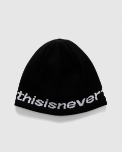 thisisneverthat SP-Logo No Cuff Beanie Black