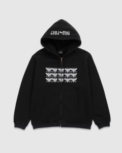 Passport Scissorcraft Zip Hood Black