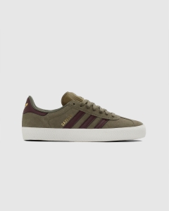 Adidas Gazelle ADV Olive Strata/Maroon/White