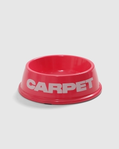 Carpet Dog Bowl Pink