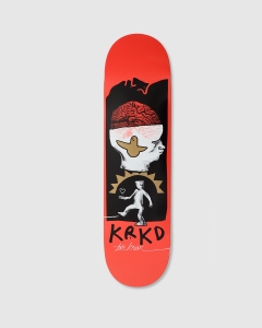 Krooked Tom Knox Brain And Bird Deck Orange