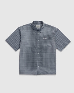 Carhartt WIP Groff SS Shirt Blue River