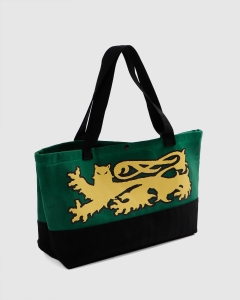 Carpet Lion Tote Green