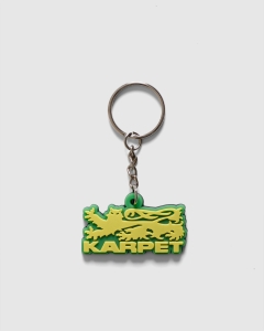 Carpet Lion Keychain Green
