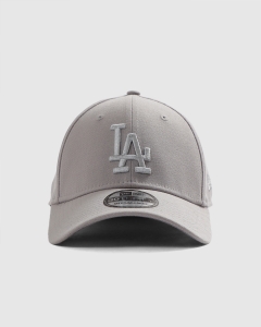 New Era 3930 Los Angeles Dodgers Grey Metallic Flexfit Dolphin Grey