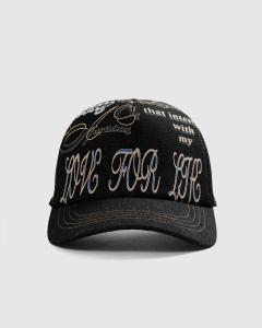 Jungles Love for Life Trucker Black Denim