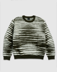 Quasi Tect Knit Sweater Olive