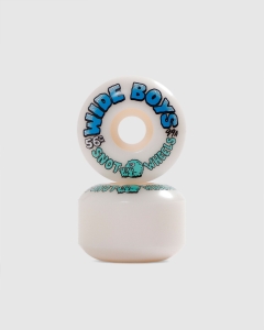 Snot Wheels Wide Boys 99A Wheels White