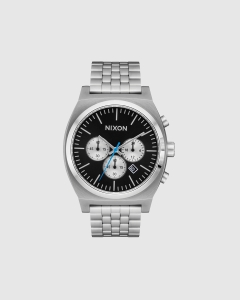 Nixon Time Teller Chrono Chrome/Black/Chrome Sunray