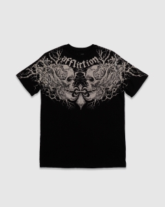 Affliction Uprooted T-Shirt Black