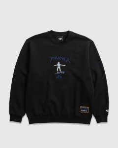 Adidas Thrasher x AFA Gonz Crew Black