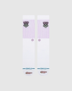 Stance Mojo Jojo Crew Socks White