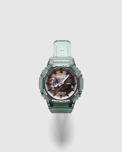 G Shock Duo Coca Cola GA2100CC-3A Green Transparent Resin