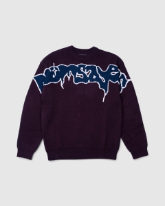 Doomsayers Shine Knit Burgundy