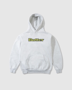 Butter Goods Ripstop Logo Applique PO Hood Ash/Lime
