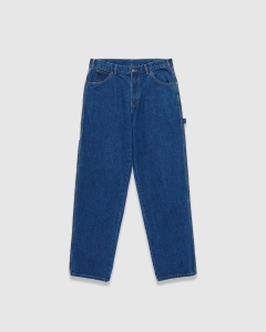 Dickies Relaxed Fit Carpenter Jean Stone Washed Indigo Blue