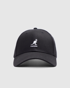 Kangol Essential Cotton Twill Baseball Cap Black