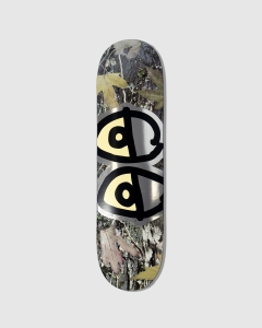 Krooked Team Eyes Camo Deck Silver Foil