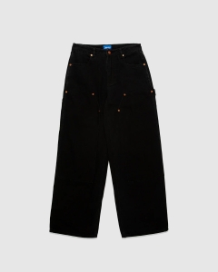 Larriet Womens Double Knee Carpenter Pant Used Black
