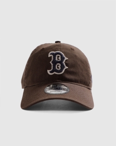 New Era 920 Boston Red Sox Boucle Strapback Brown