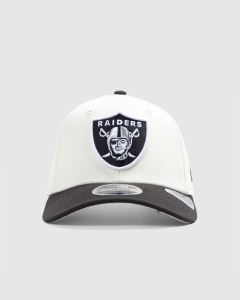 New Era 970SS Las Vegas Raiders 2 Tone Snapback Chrome White/OTC