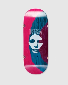 Opera Triple Torn Mask Deck Blue/Purple/Pink
