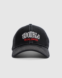 S Double Worldwide Relaxed Trucker Black