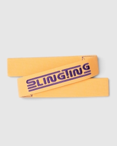 Slingting Embroidered Skateboard Sling Mango/Purple