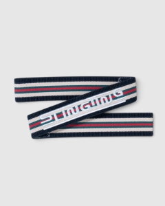 Slingting Embroidered Skateboard Sling Striped Black/Silver